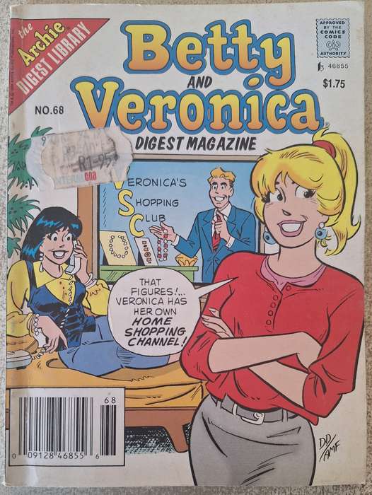 Betty and Veronica digest magazine #68 (1994)
