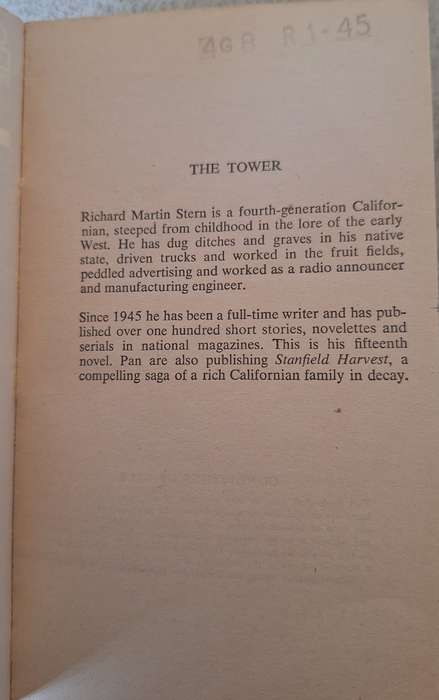 The Tower by Richard Martin Stern