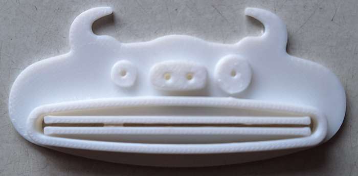 Buffalo Toothpaste squeezer (White)