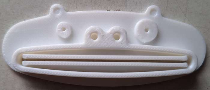Piggy Toothpaste squeezer (White)