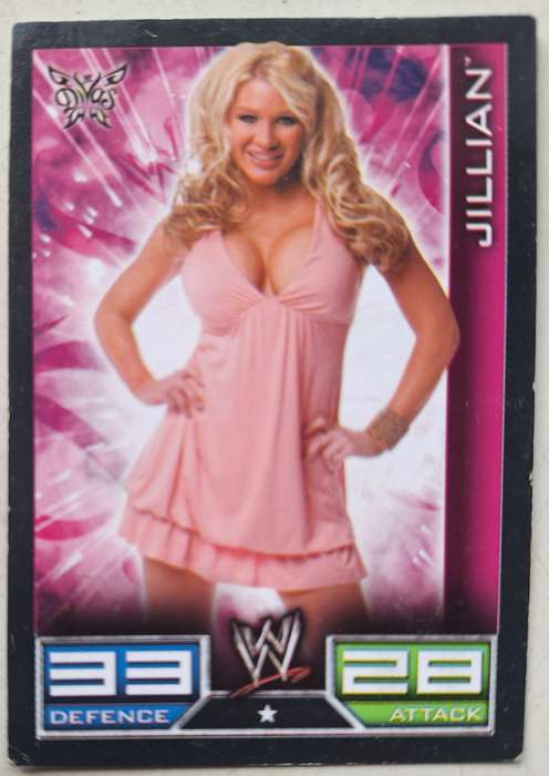 WWE Topps slam attax DIVA Jillian