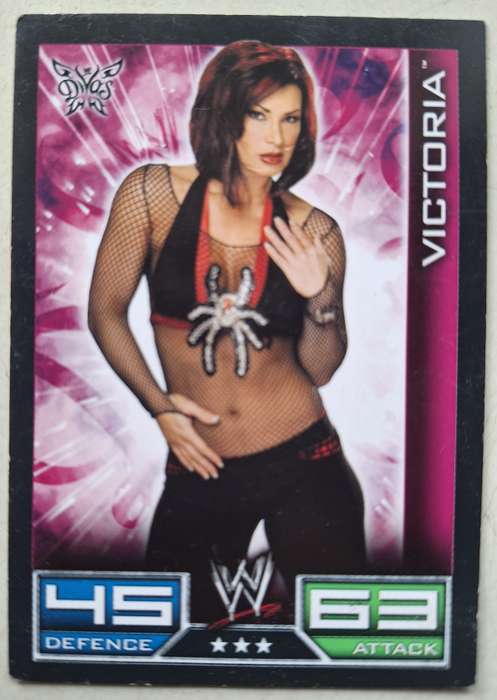 WWE Topps slam attax DIVA Victoria