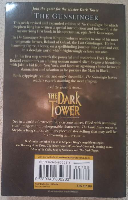 The Dark Tower: The Gunslinger by Stephen King