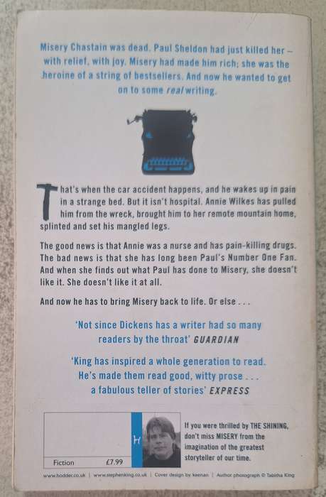 Misery by Stephen King