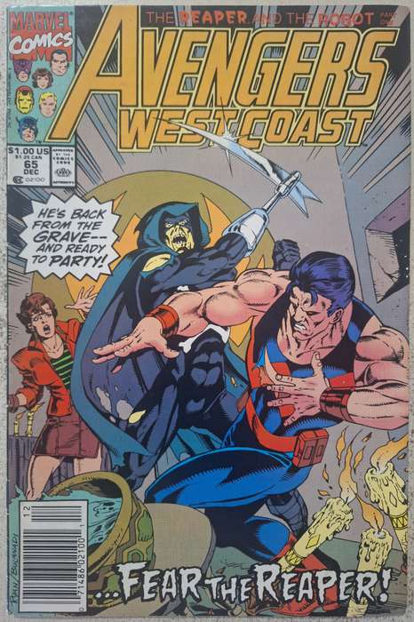 Avengers West Coast #65 (1990)