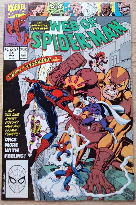 Web of Spider-man #64 (1990)