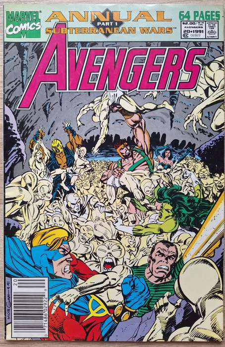 Avengers annual #20 (1991)