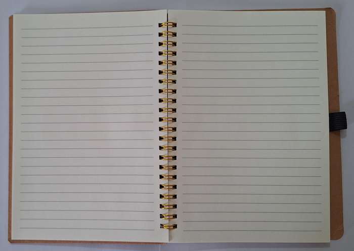 Red journal 80 pages A5 size