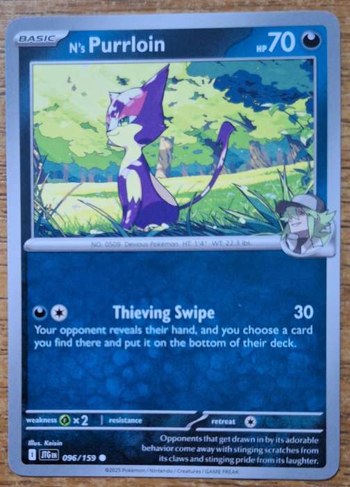 Pokemon Journey Together - N's Purrlion