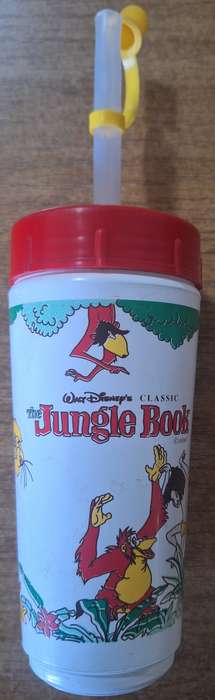The Jungle book vintage plastic cup