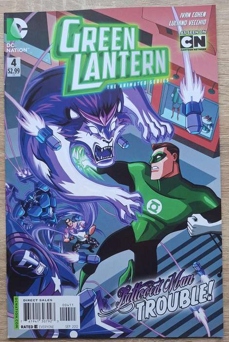 Green Lantern the animated series #4 (2012)