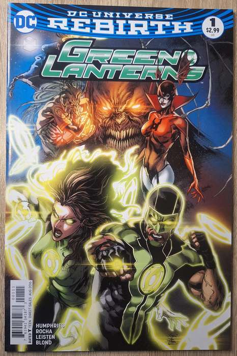 Green Lanterns #1B (2016)