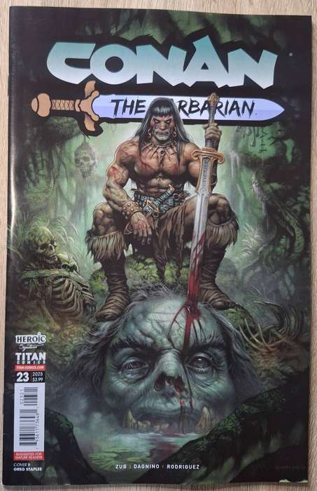 Conan The Barbarian #23B (2025) Variant cover