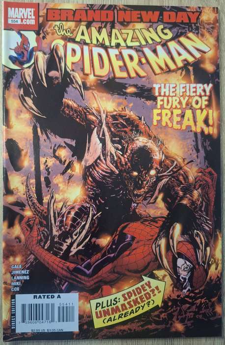 Amazing Spider-man #554 (2008)