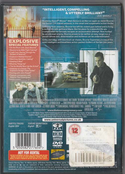 The Bourne Supremacy
