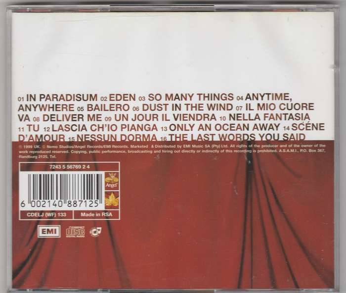 Sarah Brightman Eden