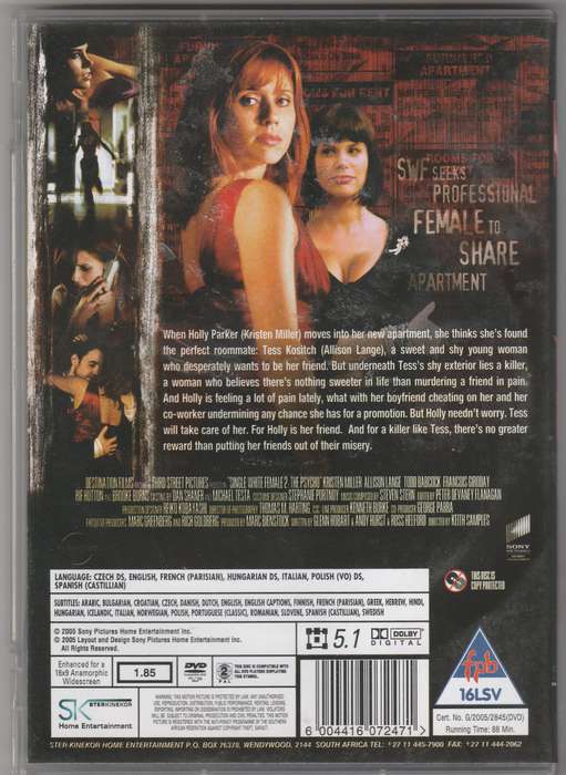 Single White Female 2 The Psycho