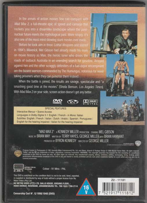 Mad Max 2: The road warrior