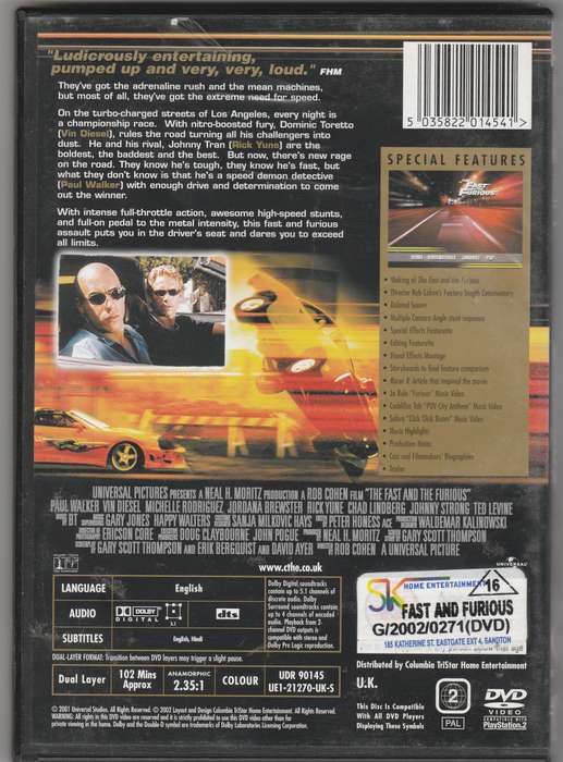 The fast and the furious