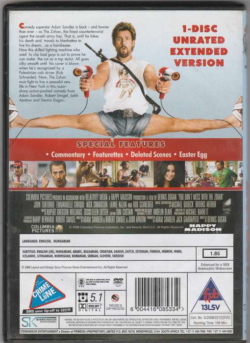 You don't mess with the Zohan