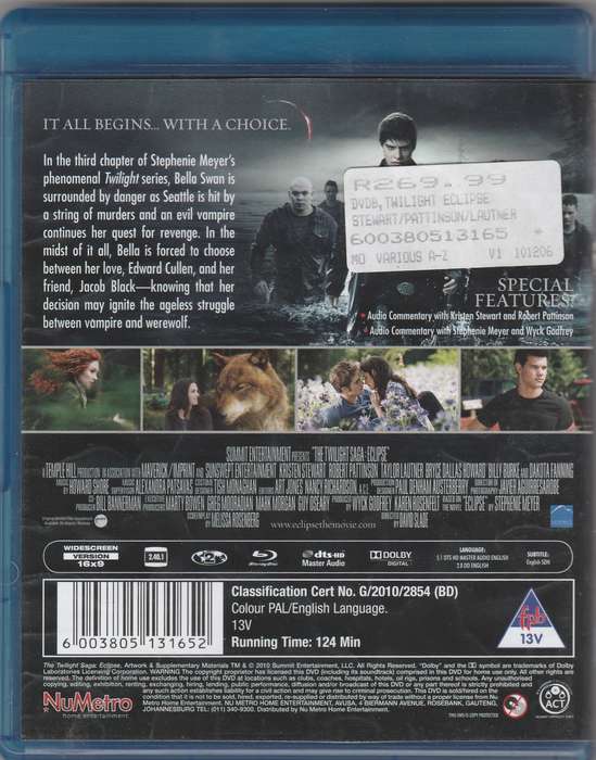 The Twilight saga: Eclipse