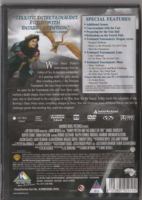 Harry Potter and the Goblet of fire