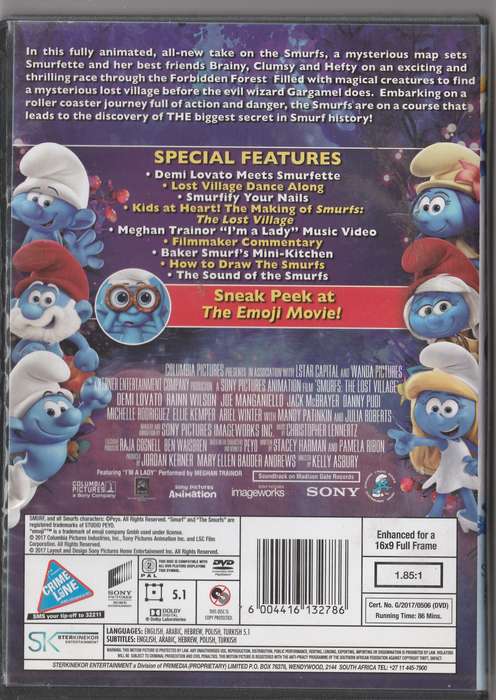 Smurfs The lost village