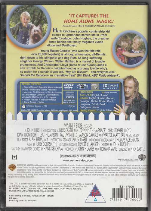 Dennis the Menace special edition