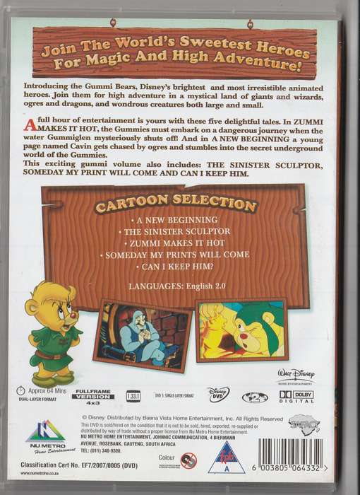 Adventures of the Gummi Bears volume 1