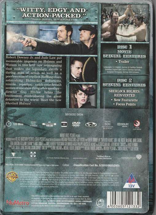 Sherlock Holmes  steel book