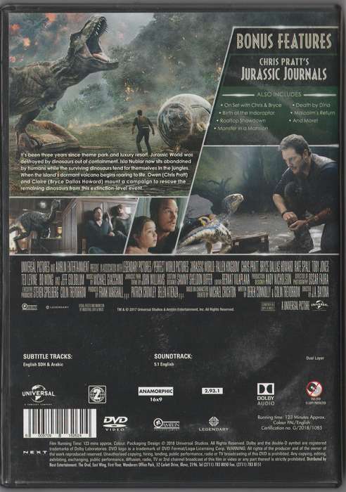 Jurassic World Fallen Kingdom