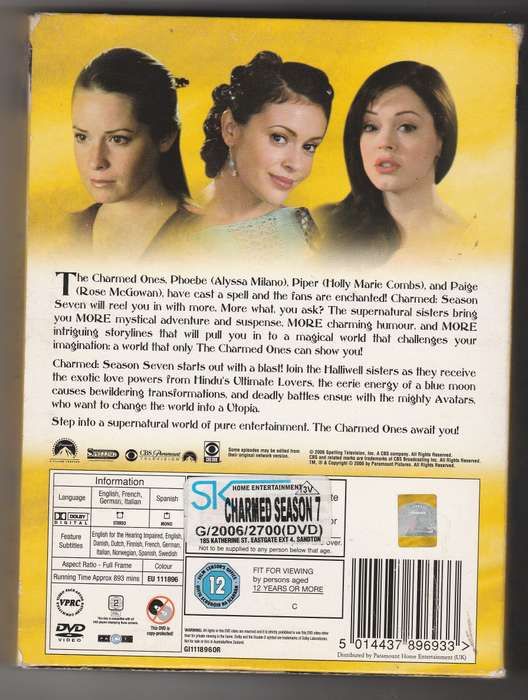 Charmed The Complete Seventh Season