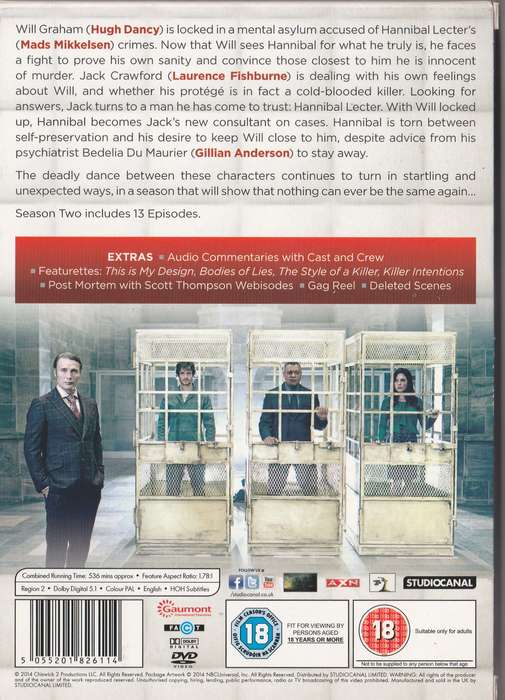 Hannibal The Complete second season