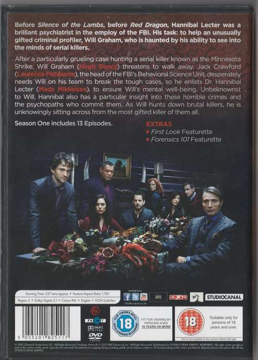 Hannibal The Complete first season