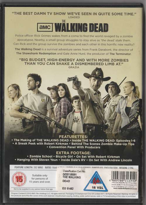The Walking Dead The Complete first season