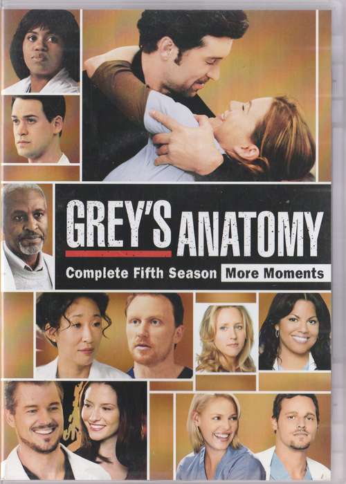 Grey's Anatomy The Complete Fifth season