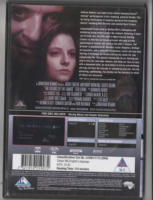 The silence of the lambs