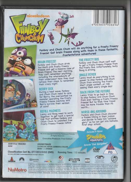 Fanboy & Chumchum Brain Freeze!