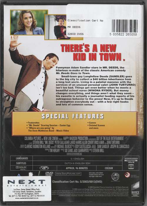 Mr. Deeds