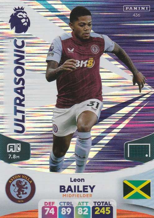 Premier League Adrenalyn XL Ultrasonic Leon Baily