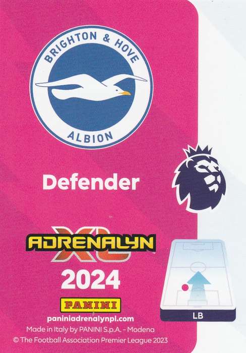 Premier League Adrenalyn XL Pervis Estupinan