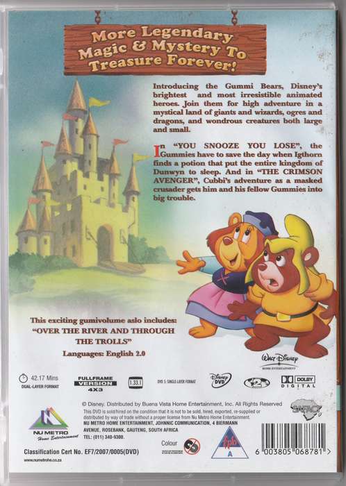 Adventures of the Gummi Bears volume 6