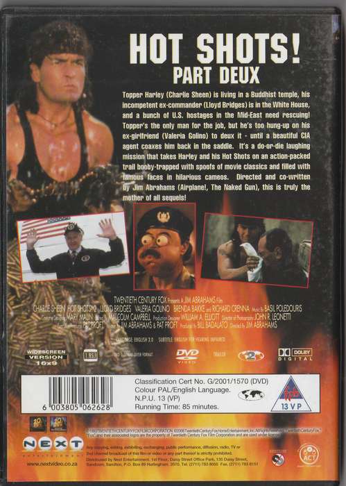 Hot Shots part Deux!