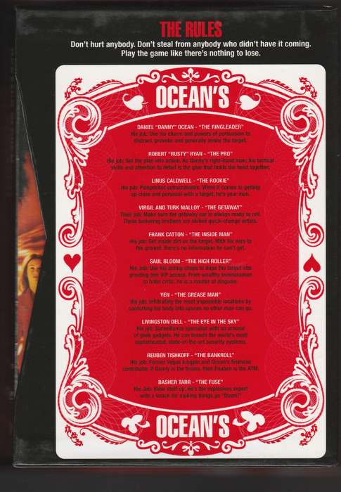 Ocean's Eleven Twelve Thirteen box set