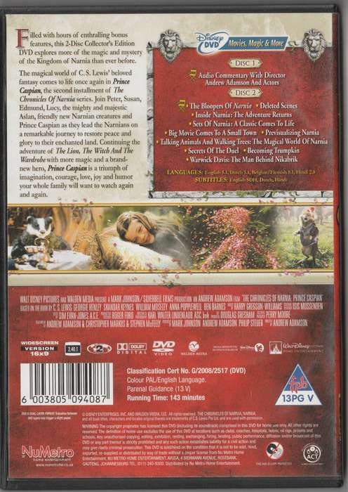 The Chronicles of Narnia Prince Caspian