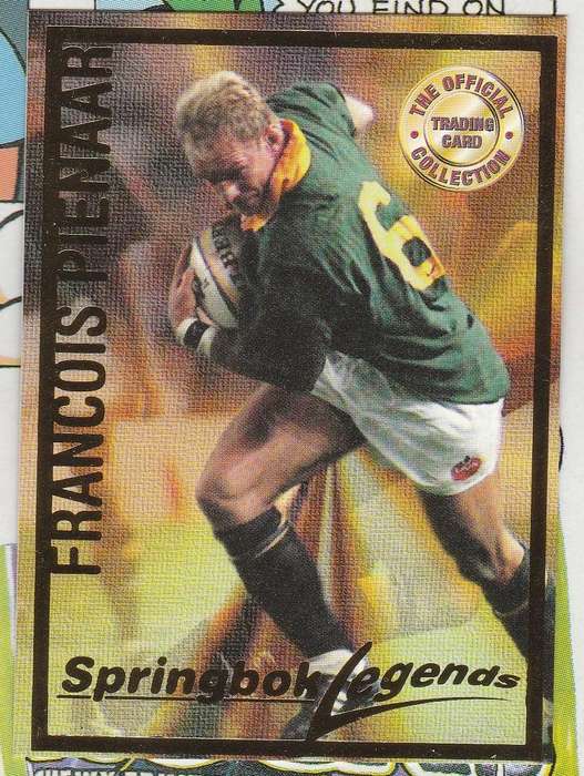 Francois Pienaar Springbok Legends RUGBY 1997 Collection