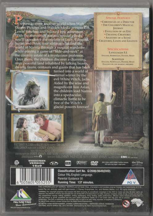 The Chronicles of Narnia: The Lion The Witch And The Wardrobe