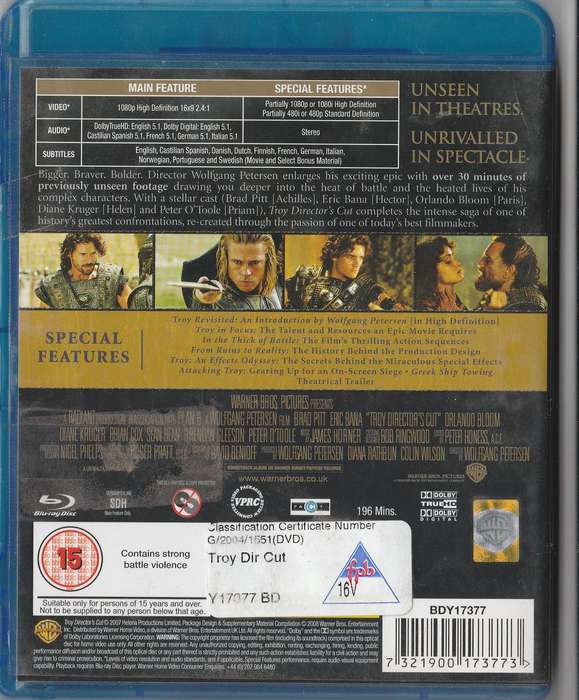 Troy (Blu-Ray)