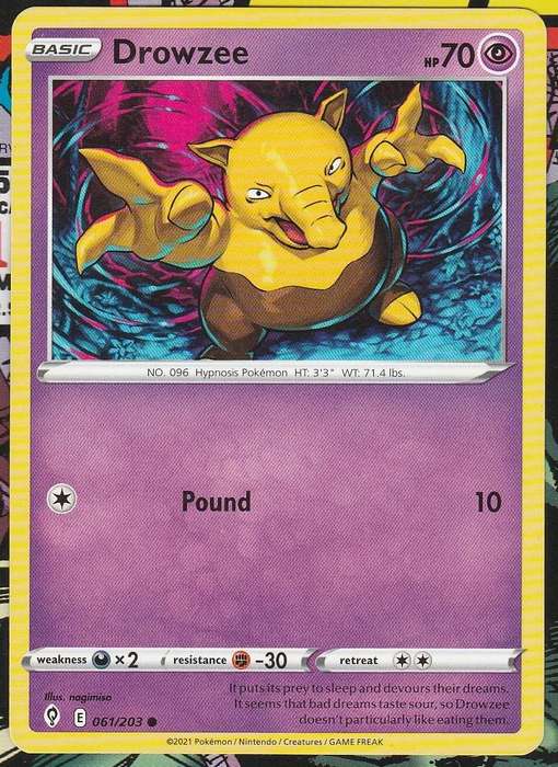 Pokemon Evolving Skies - Drowzee