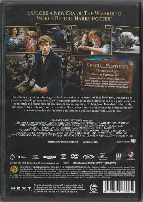 Fantastic Beasts and Where to Find Them